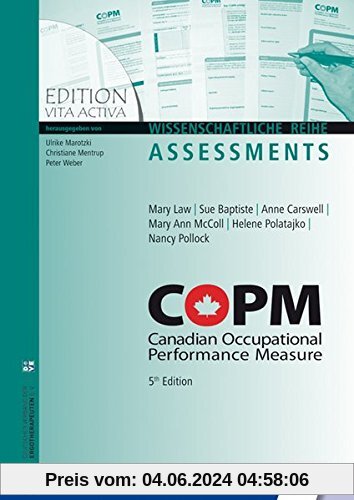 COPM 5th Edition: Canadian Occupational Performance Measure (Edition Vita Activa)
